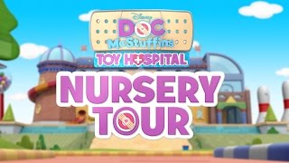 Nursery  Toy Hospital Tour  Doc McStuffins  Disney Junior [upl. by Ennaitsirk]