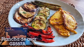 Verduras con gremolata y filetes de pollo con ras el hanout💥Plancha de asar Jata con DESCUENTO💥 [upl. by Madelyn]