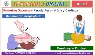 30 PRIMEIROS SOCORROS  Reanimação Cardíaca e Respiratória Estancamento de Hemorragias [upl. by Losiram]