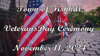 Fishkill Veterans Day 11 11 24 [upl. by Alesandrini637]