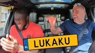 Romelu Lukaku  Bij Andy in de auto English subtitles [upl. by Wystand712]