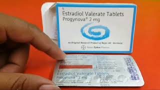 Progynova 2 mg Tablet  Estradiol Valerate tablets [upl. by Humfried]