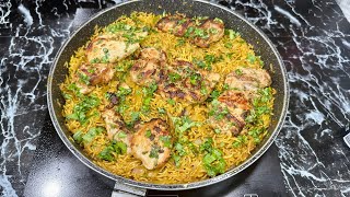 Ce One pot au poulet et riz parfumé à l’indienne vous laissera sans voix 👩🏻‍🍳 Un vrai délice [upl. by Nednarb]