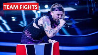 Chris Chalmer  Blue Da Ba Dee  The Voice 2024 Germany  Team Fights [upl. by Jakob266]