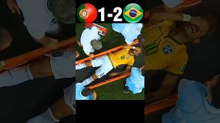 The Day Brazil Fans Will Never Forget  Portugal vs Brazil World Cup shorts football [upl. by Naima264]