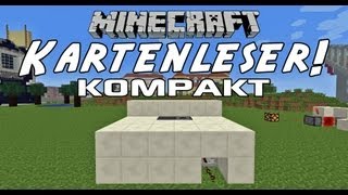 Kompakter Kartenleser 5x4x2 in Minecraft 18x kompatibel  Tutorial HD [upl. by Codding]