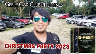 GEELY CAR CLUB PHILIPPINES CHRISTMAS PARTY 2023 [upl. by Allemac67]