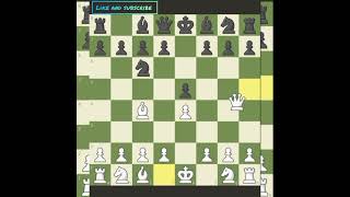 How to checkmate your opponent in just 4 moves chess shorts trendingshorts viral magnuscarlsen [upl. by Aekan868]