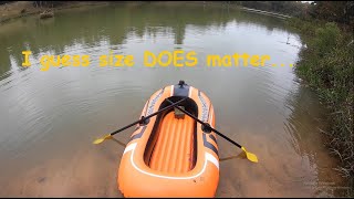 Inflatable Boat Fishing Challenge [upl. by Egres]