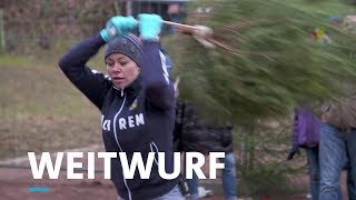 Knut 20 WeihnachtsbaumWeitwurf in der Pfalz  SWR Heimat [upl. by Norud]