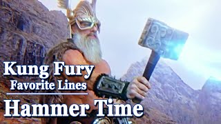 Kung Fury  Favorite Lines  Hammer Time [upl. by Tniassuot]