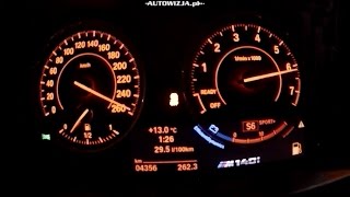 BMW m140i xDrive acceleration 0100 kmh 0200 kmh 0400 m launch control racelogic [upl. by Yrocej]