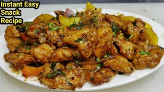 Black Pepper Chicken Recipe Chicken in Black Pepper sauce Chinese style pepper chicken Chef Ashok [upl. by Anahcra]