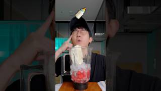 How to make strawberry yogurt smoothie [upl. by Stefa]