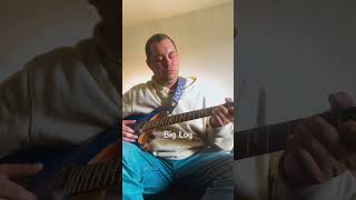 Big Log Robert Plant cover with backing track guitar music cover prs [upl. by Lara]