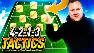 EAFC 24  THE BEST 4213 CUSTOM TACTICS  PLAYER INSTRUCTIONS [upl. by Isnyl419]