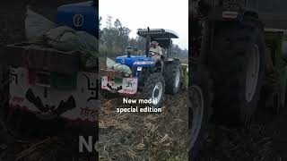 New Holland 3630 special edition 4x4 🔥 8ft super seeder 🔥tractor [upl. by Ahtram]