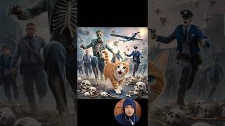 Cat and corpsescat funny kitten cute viral catlover [upl. by Junno]