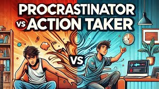 Procrastinator vs Action taker Transform your habits for greatness viral success inspiration [upl. by Benedetta948]