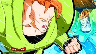 Dragon Ball FighterZ Android 16 Breakdown  Tips amp Tricks [upl. by Aleac]