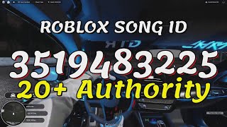 20 Authority Roblox Song IDsCodes [upl. by Ignatz590]