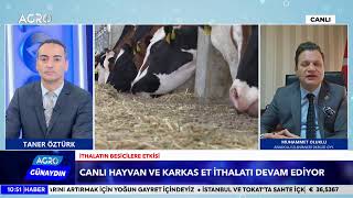 CANLI Süt Üretimi Çıkmazda Et İthalatı Devam Ediyor  AGRO TV İLE GÜNAYDIN [upl. by Cost]