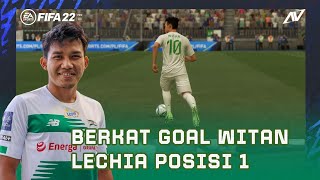 Berkat Gol Witan Lechia ke Posisi 1  Player Career Mode FIFA 22 [upl. by Asoral]