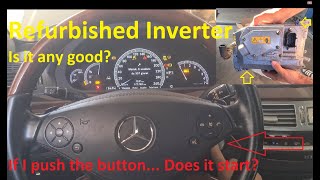 Mercedes Benz W221 S400 Hybrid System Repair  Inverter is installed  Is it gonna start  Part 5 [upl. by Kenleigh826]