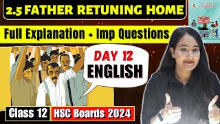 DAY 12 of 25 ONE SHOT SERIES English Class 12 HSC By shafaquenaaz​ [upl. by Venterea444]