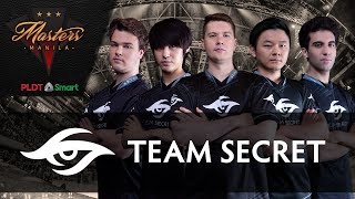 Team Secret Intro  The Manila Masters [upl. by Ehcor]