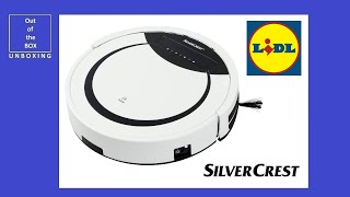 SilverCrest Robot Vacuum Cleaner SSR 3000 A1 UNBOXING Lidl HEPA 20W 03L 05kPa [upl. by Kcolttam]