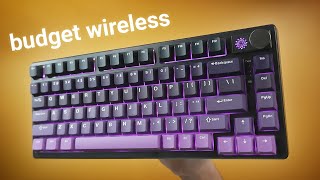 A budget wireless magnetic keyboard Epomaker HE75 Mag Review [upl. by Ecnarepmet787]