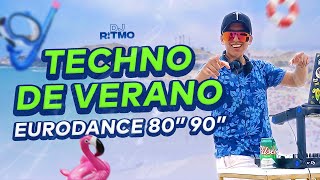 ⛱️ Mix TECHNO DE ORO de los 80 y 90  Ep 06 DJ RITMO [upl. by Deroo]