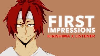 First Impressions  Eijirou Kirishima x Listener BNHA ASMR Fanfiction Reading [upl. by Akinod525]