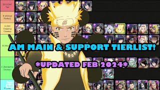 AM Main amp Support TIERLIST Who Is The NEW META Feb 2024 Nxb Ninja Voltage [upl. by Tallbot676]