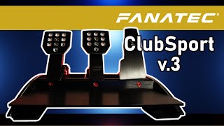 Review Fanatec Clubsport V3 pedals [upl. by Norok]