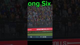 De Kock what a six  Real cricket 24  CricVidz shorts shortvideo youtubeshorts [upl. by Hook587]