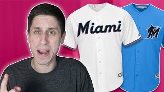 NEW Miami Marlins Logo amp Jersey Reaction [upl. by Wehhtam260]