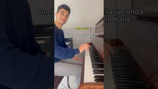 Realistico😅💎🎶 pianopianofortepianistaeinaudipianoshortscinabambinopianolesson [upl. by Lanod]