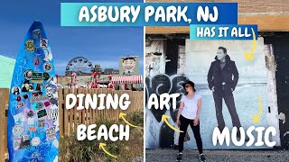 Asbury Park NJ  Tour of Boardwalk Beach amp Summer CARNIVAL [upl. by Asaph140]