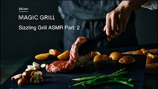 abien MAGIC GRILL Sizzling Grill ASMR Part 2 abien asmr asmrfoods grilling asmrsounds [upl. by Flem129]