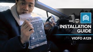 How To Install a Viofo A129  Dash Cam Installation Guide [upl. by Brendis]