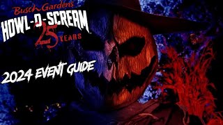 HowlOScream 2024 Guide  Busch Gardens Williamsburg Houses Terrortories Shows amp More [upl. by Layod155]