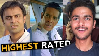 Top 5 Highest RATED Indian Webseries On IMDB [upl. by Idel]