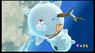 Super Mario Galaxy 2  Freezy Flake Galaxy Gameplay  ericfortesTV [upl. by Trstram]