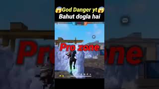 God Danger yt Bahut dogla hai 😱 shorts freefire [upl. by Ereveniug]