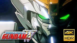 Mobile Suit Gundam Wing  Opening 2 Rhythm Emotion 4K Remastered [upl. by Damali]