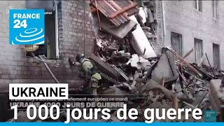 Ukraine  1 000 jours de guerre • FRANCE 24 [upl. by Jermain]