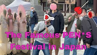 Kanamara Festival かなまら祭り quotFestival of the Steel Phallusquot [upl. by Theola]