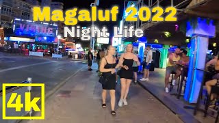 MAGALUF Walk at Midnight  Mallorca Night Life  Spain 2022  4K 60fps [upl. by Orelee834]